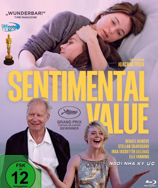 B6810.Sentimental Value 2026  NGÔI NHÀ KÝ ỨC  2D25G  (DTS-HD MA 7.1) OSCAR 98